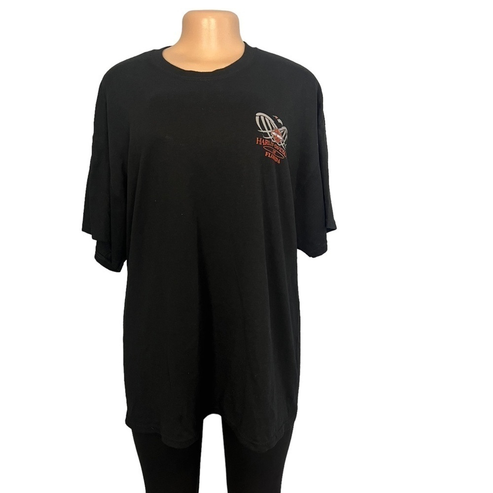 3/$30 ☀️ Harley Davidson Florida Short Sleeve Black Shirt